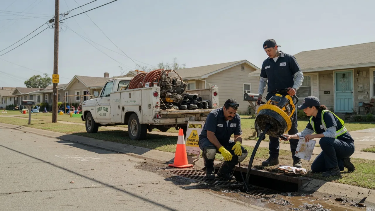Drain Cleaning in Weatherford, TX near me